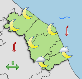 Previsioni di Oggi Sera-Notte