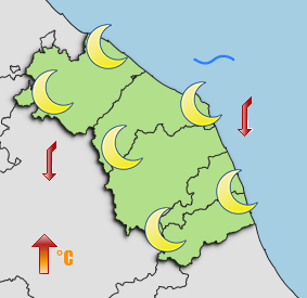 Previsioni di Oggi Sera-Notte