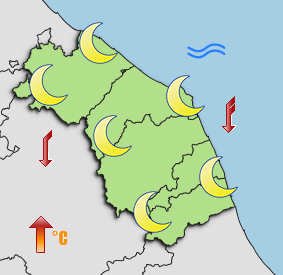 Previsioni di Oggi Sera-Notte