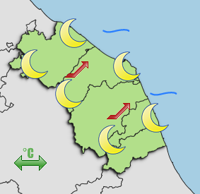 Previsioni di Oggi Sera-Notte