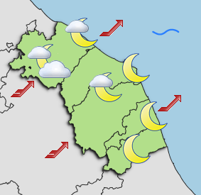 Previsioni di Oggi Sera-Notte