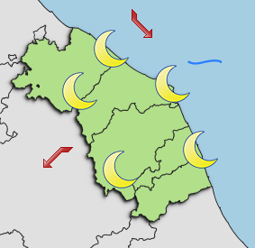 Previsioni di Oggi Sera-Notte