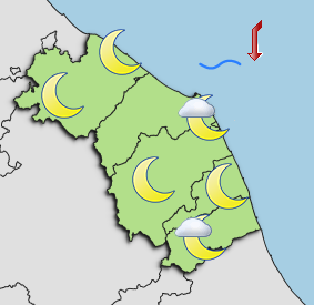 Previsioni di Oggi Sera-Notte