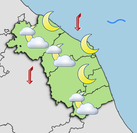 Previsioni di Oggi Sera-Notte