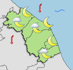 Previsioni di Oggi Sera-Notte