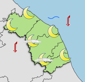 Previsioni di Oggi Sera-Notte