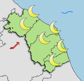 Previsioni di Oggi Sera-Notte