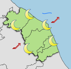 Previsioni di Oggi Sera-Notte