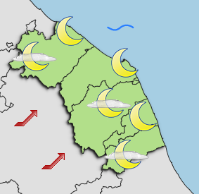 Previsioni di Oggi Sera-Notte