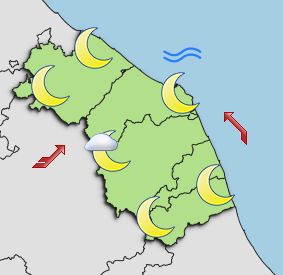 Previsioni di Oggi Sera-Notte