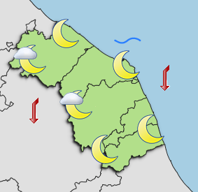 Previsioni di Oggi Sera-Notte