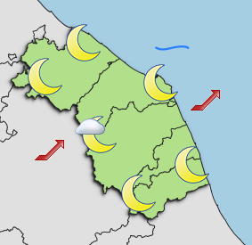 Previsioni di Oggi Sera-Notte