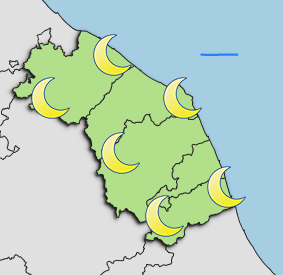 Previsioni di Oggi Sera-Notte