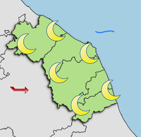 Previsioni di Oggi Sera-Notte