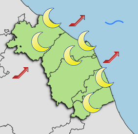 Previsioni di Oggi Sera-Notte