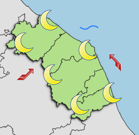 Previsioni di Oggi Sera-Notte