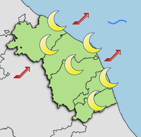 Previsioni di Oggi Sera-Notte