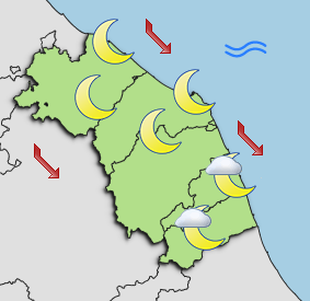 Previsioni di Oggi Sera-Notte