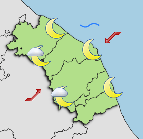 Previsioni di Oggi Sera-Notte