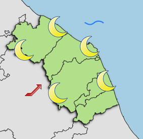 Previsioni di Oggi Sera-Notte