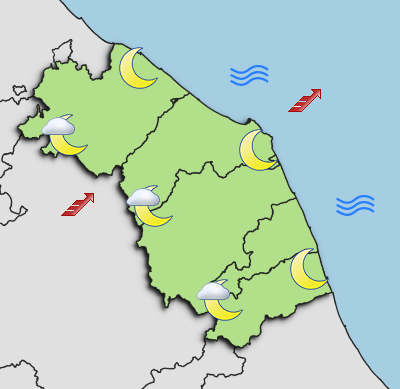 Previsioni di Oggi Sera-Notte