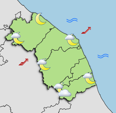 Previsioni di Oggi Sera-Notte