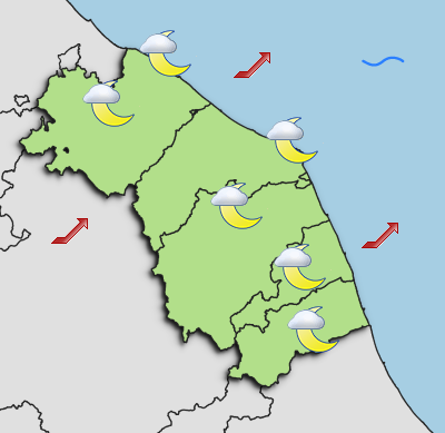 Previsioni di Oggi Sera-Notte