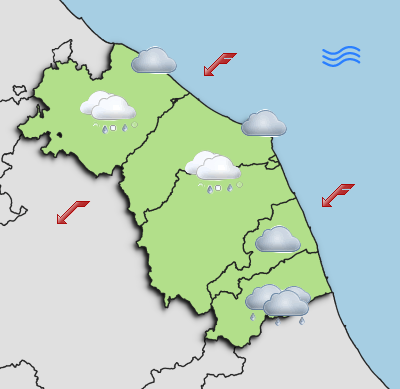 Previsioni di Oggi Sera-Notte