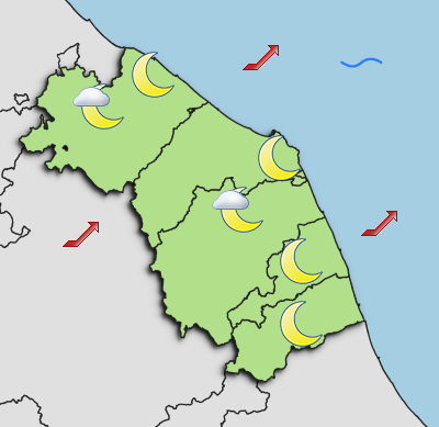 Previsioni di Oggi Sera-Notte