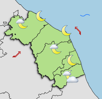 Previsioni di Oggi Sera-Notte