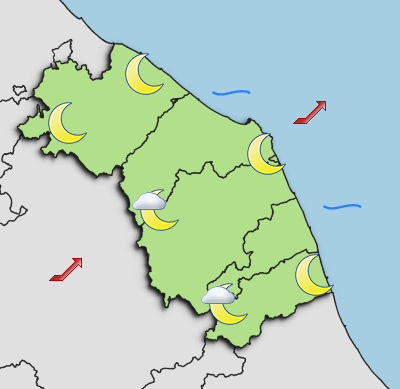 Previsioni di Oggi Sera-Notte