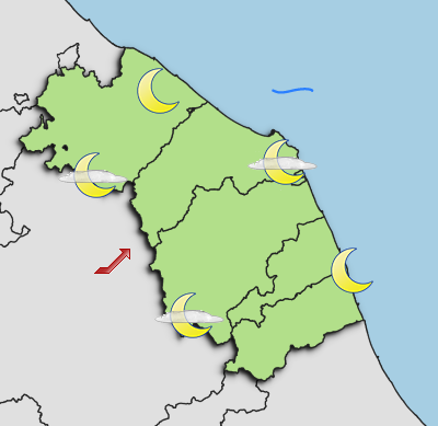 Previsioni di Oggi Sera-Notte