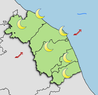 Previsioni di Oggi Sera-Notte