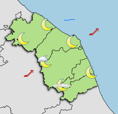 Previsioni di Oggi Sera-Notte