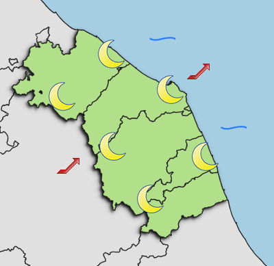 Previsioni di Oggi Sera-Notte