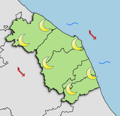 Previsioni di Oggi Sera-Notte