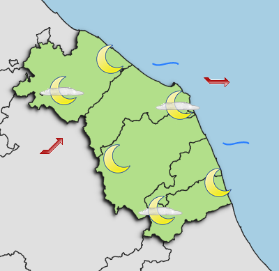 Previsioni di Oggi Sera-Notte