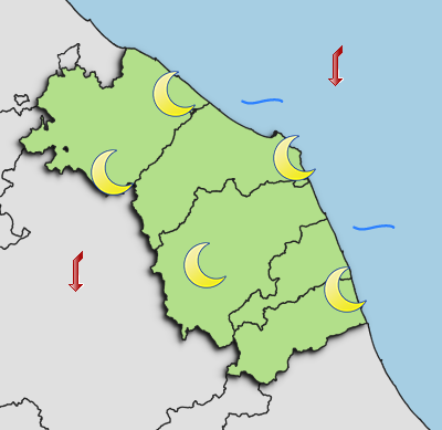 Previsioni di Oggi Sera-Notte