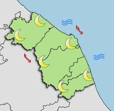 Previsioni di Oggi Sera-Notte